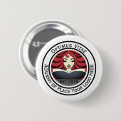 Aangepast logo ronde button 5,7 cm (Voorkant /achterkant)