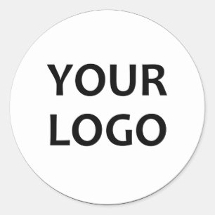 aangepast logo ronde sticker