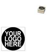 Aangepast logo rubberstempel (Gestempeld)