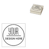 Aangepast logo  rubberstempel (Gestempeld)