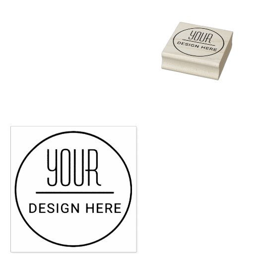 Aangepast logo  rubberstempel (Gestempeld)