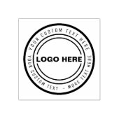 Aangepast LOGO Rubberstempel (Afrduk)