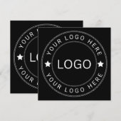 Aangepast logo save the date (Voorkant / Achterkant)