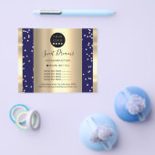 Aangepast logo schoonheid make-up prijzenlijst Gli Flyer (Enkel)