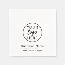 Aangepast Logo Servet