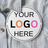 Aangepast Logo Simpele Pin/ Ronde Button 6,0 Cm (In situ)