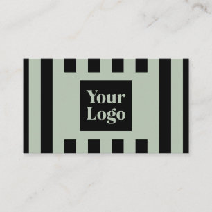 Aangepast logo sociale media-icoon Sagegroen Visitekaartje