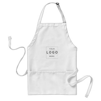 Aangepast logo standaard schort