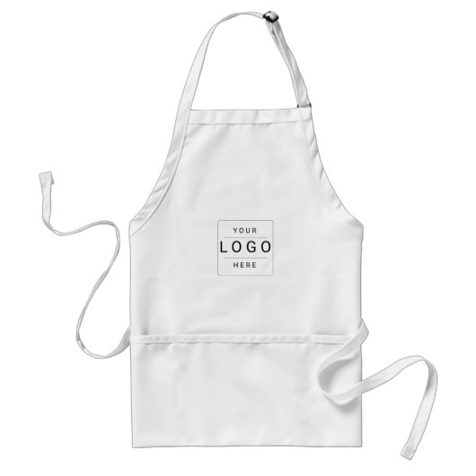 Aangepast logo standaard schort (Voorkant)