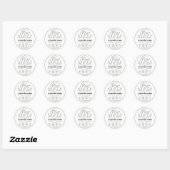 Aangepast logo sticker voor huisdierenwinkel (Vel)