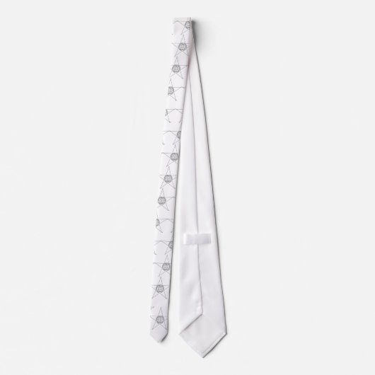 Aangepast Logo Stropdas (Achterkant)