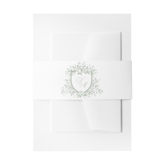 Aangepast logo tailleband  uitnodigingen wikkel (Voorkant Voorbeeld)