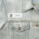 Aangepast logo tandartsassistent naamplaatje (In situ)