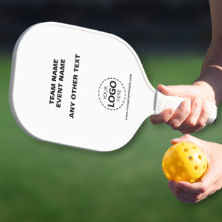 Aangepast Logo Team Event Pickleball Paddle