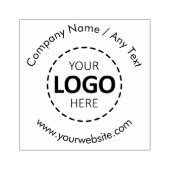 Aangepast logo / tekst rubberstempel (Afrduk)