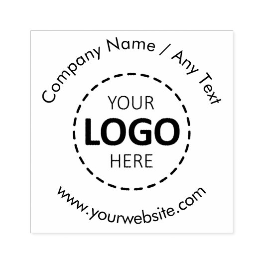 Aangepast logo / tekst rubberstempel (Afrduk)