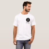 Aangepast logo & tekst zakelijk t-shirt (Voorkant volledig)