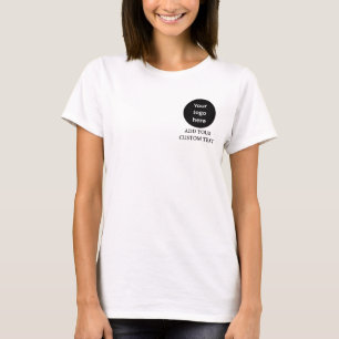 Aangepast logo & tekst zakelijk  t-shirt