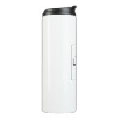 Aangepast logo thermosbeker (Gedraaid links)