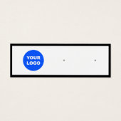 Aangepast Logo toevoegen Veroorbaar beeldscherm Mini Visitekaartjes (Voorkant)