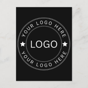 Aangepast logo uitnodiging briefkaart