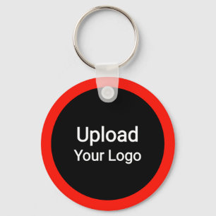 Aangepast logo uploaden Gepersonaliseerd bedrijf Sleutelhanger