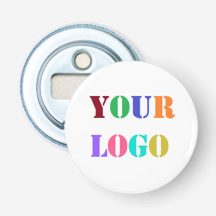 Aangepast logo uw bedrijf promotioneel gepersonali button flesopener