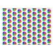 Aangepast Logo Uw Logo zakelijke Kantoor Tafelkleed (Voorkant (Horizontaal))