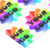 Aangepast Logo Uw Logo zakelijke Kantoor Tafelkleed (Gekanteld)