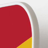 Aangepast logo van de vlag pickleball paddle (Links Detail)