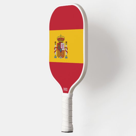 Aangepast logo van de vlag pickleball paddle (Links)