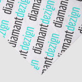 Aangepast Logo van Diamant Tissuepapier (Detail)