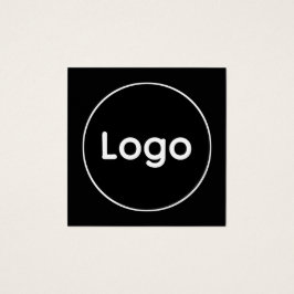 Aangepast logo  vierkante visitekaartjes