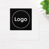 Aangepast logo  vierkante visitekaartjes (Bureau)