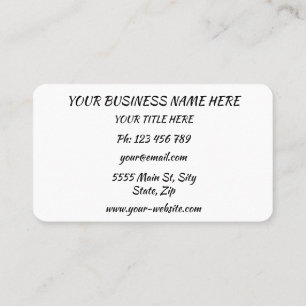 Aangepast Logo Visitekaartje Uw Colora en letterty