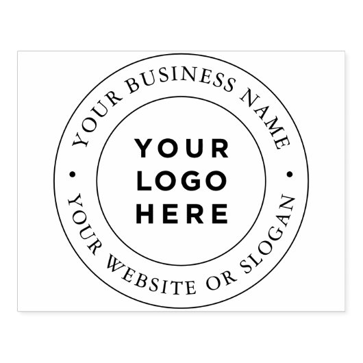 Aangepast Logo voor bedrijven Rubberstempel (Afrduk)