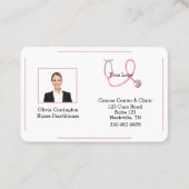 Aangepast Logo voor foto, eenvoudig Visitekaartje (Voorkant)