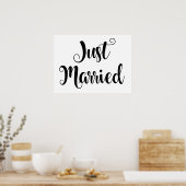 Aangepast logo voor getrouwde Poster (Keuken)