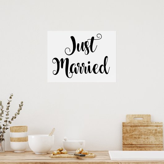 Aangepast logo voor getrouwde Poster (Keuken)