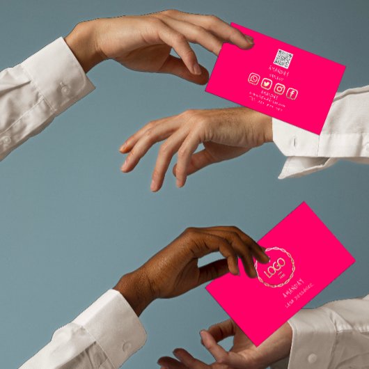 Aangepast Logo voor sociale media QR Code Gold Sno Visitekaartje