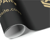 Aangepast Logo voor speciale acties voor bedrijven Cadeaupapier (Rol Hoek)