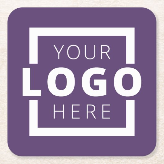 Aangepast Logo voor speciale acties voor bedrijven Kartonnen Onderzetters (Voorkant)