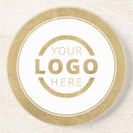 Aangepast Logo voor speciale acties voor bedrijven Zandsteen Onderzetter