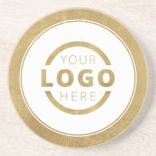 Aangepast Logo voor speciale acties voor bedrijven Zandsteen Onderzetter