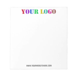 Aangepast Logo Website promotietot bedrijf Notitieblok