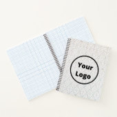 Aangepast logo witte barokprint notitieboek (Binnen)