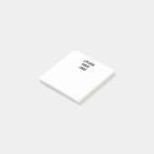 Aangepast logo zakelijk  post-it® notes (Schuin)