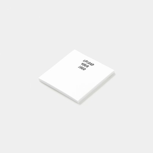 Aangepast logo zakelijk post-it® notes (Schuin)