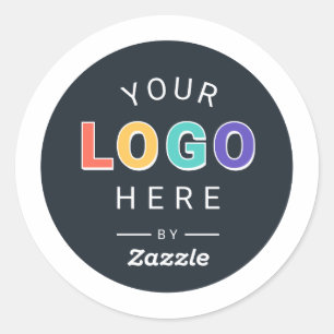 Aangepast Logo Zakelijk Ronde Sticker