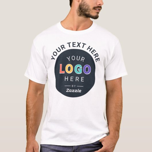 Aangepast logo zakelijk  t-shirt (Voorkant)